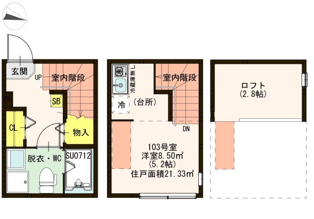 【間取り】 | ハーモニーテラス梅田Ⅹ