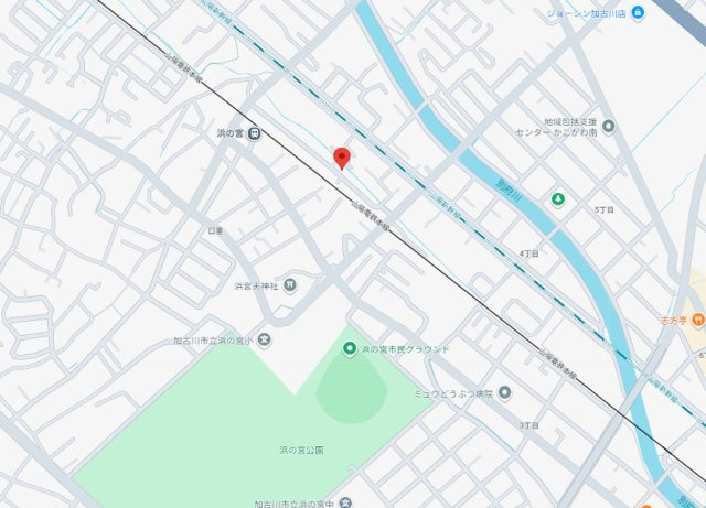 加古川市尾上町口里　中古戸建の地図