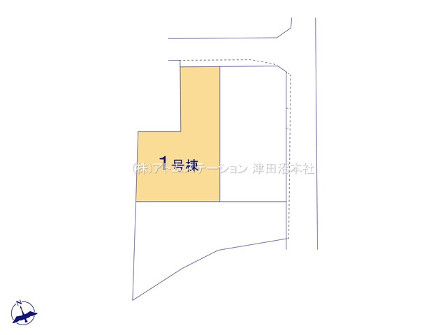 【区画図】 | アトムセレクト船橋市海神5丁目Ⅱ　1号棟