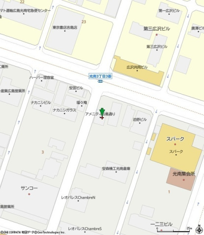 アメニティ吉島通りの地図