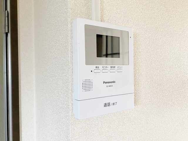 スナハイツのセキュリティ|安心のモニター付きインターホン☆