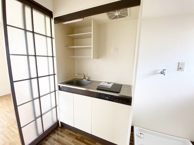 スナハイツのキッチン|コンパクトなキッチンスペース！