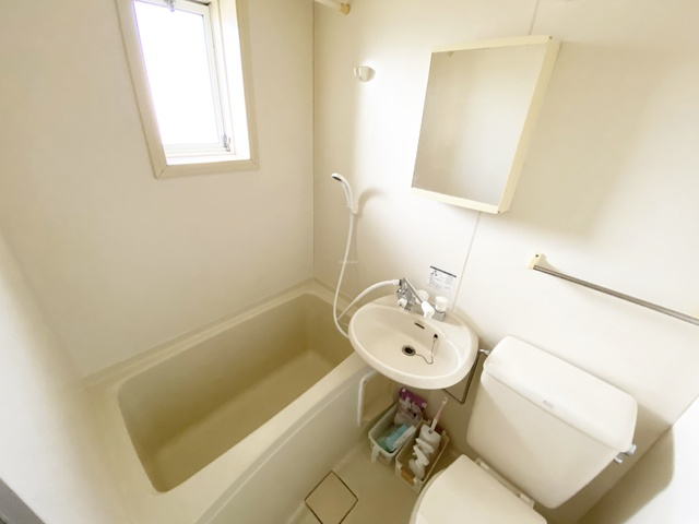 スナハイツの浴室|バストイレ同室です！