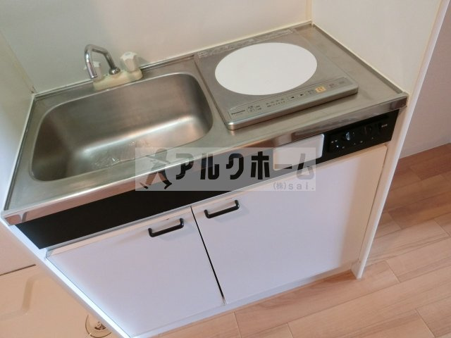 柏原市国分本町３丁目の賃貸マンションのキッチン