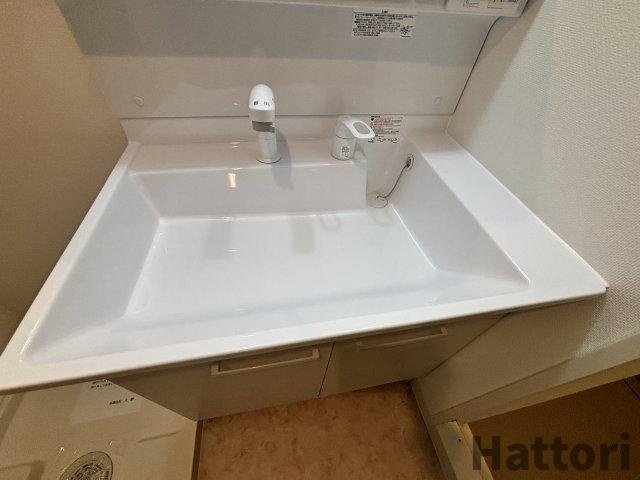 グランシス江坂の洗面所