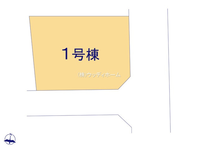 春日部市小渕第19　新築一戸建ての区画図