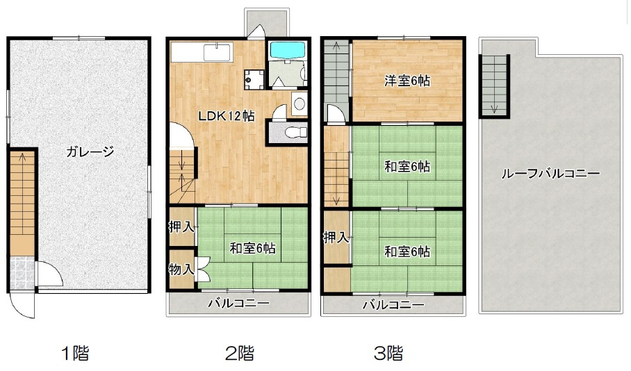 田川北２丁目中古戸建の画像