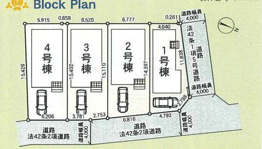 【区画図】さいたま市西区土屋第３
