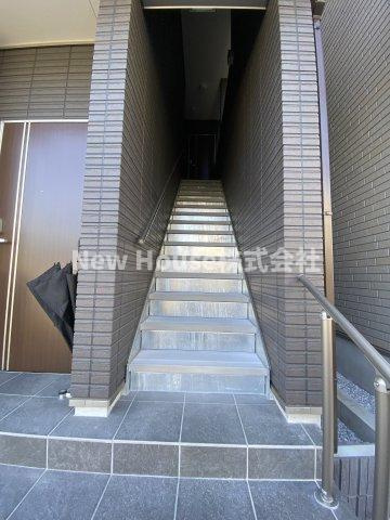 サンライズ大山Ⅱのエントランス