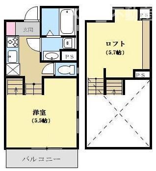 Ｇｌａｎｚ新松戸の間取り| 