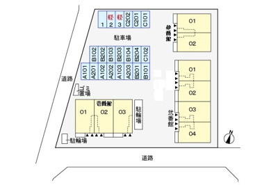 【区画図】 | ラッフィナートカーサ壱番館 | ☆神戸市須磨区　ラッフィナートカーサ壱番館☆