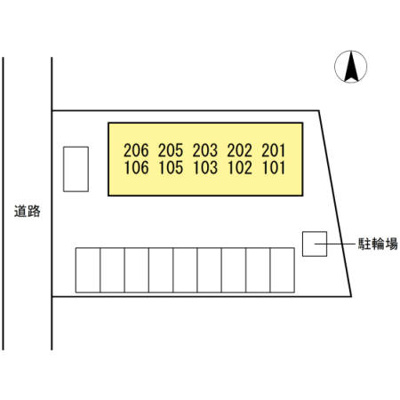 【区画図】 | ドミトリー赤井