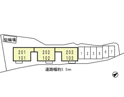 【区画図】 | グリチネ | ☆神戸市垂水区　グリチネ　賃貸☆
ハウスメーカー施工☆神戸市垂水区　グリチネ　賃貸☆