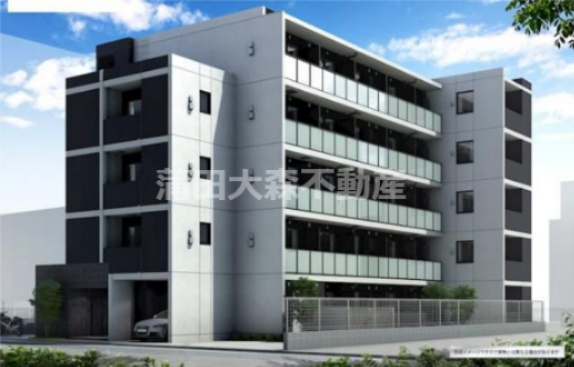 ドゥーエ梅屋敷の外観パース