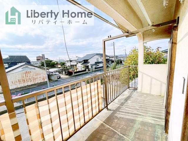 かすみがうら市稲吉東4丁目　中古戸建のバルコニー