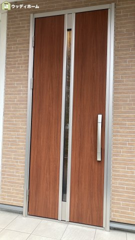 川口市青木2丁目　中古一戸建ての玄関