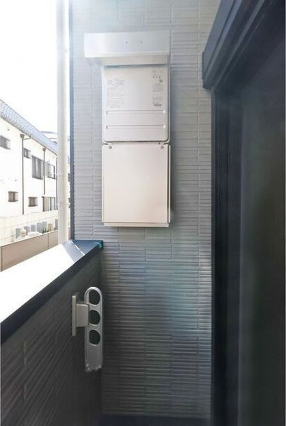 ハーモニーテラス墨江のバルコニー