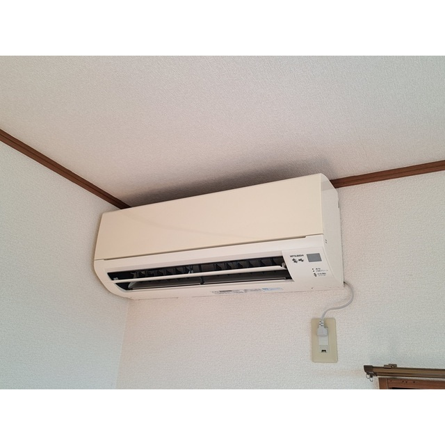 ロックハイツ2の玄関|明るい玄関です