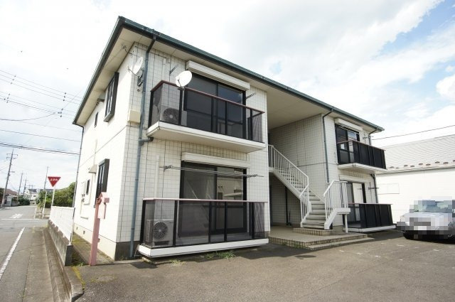 ハートフルコートAの外観|外観は落ち着いています