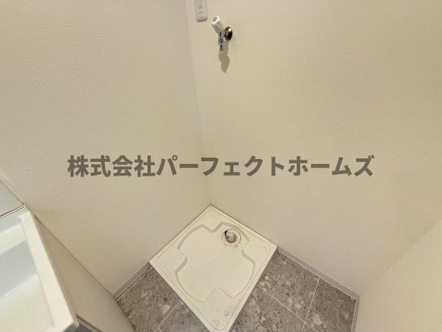 萱島東2丁目テラスハウスの設備|洗濯パン