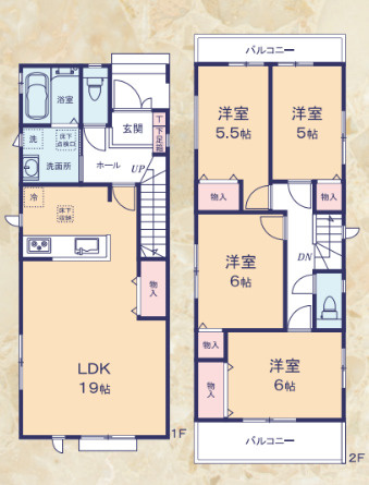 【間取り】の画像