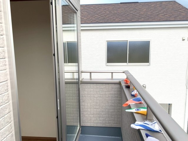 売新築戸建　静岡市葵区上土２丁目のバルコニー
