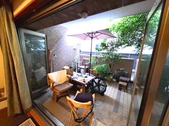 メゾンフィオーレ竜南　静岡市葵区竜南３丁目のバルコニー|バルコニーでゆったりとした時間を過ごせそうですね！