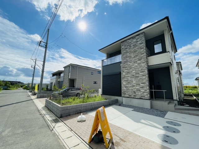 市川市北方町４丁目５期の前面道路含む現地写真