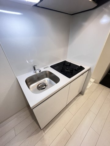 大阪市城東区東中浜２丁目の賃貸マンションのキッチン