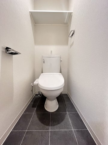 大阪市城東区東中浜２丁目の賃貸マンションのトイレ