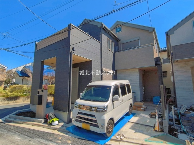 練馬区南田中5丁目 全2棟 A号棟の外観|現地(2026年2月17日撮影)