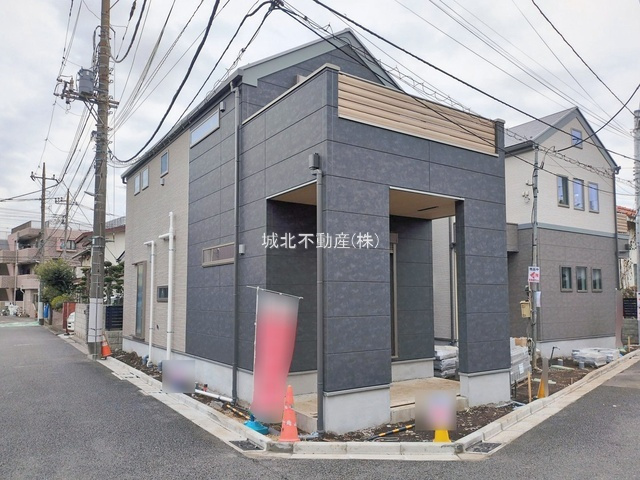 練馬区南田中5丁目 全2棟 A号棟の外観|現地(2026年1月14日撮影)