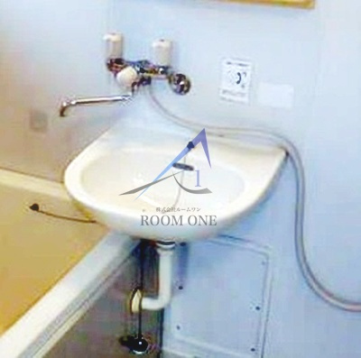 エムハイツの洗面所|洗面台です。