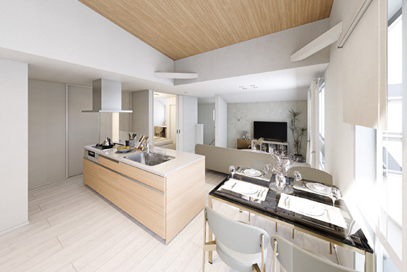 板橋区徳丸4丁目　贅沢仕様　快適大型邸宅　全1棟のキッチン