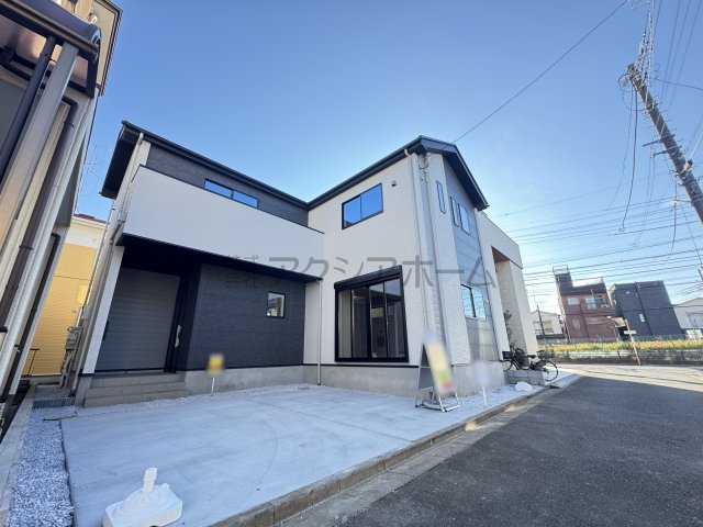 所沢市東狭山ケ丘1丁目・全1棟　新築一戸建　～駅徒歩5分～の駐車場|カースペース並列2台分(車種による)