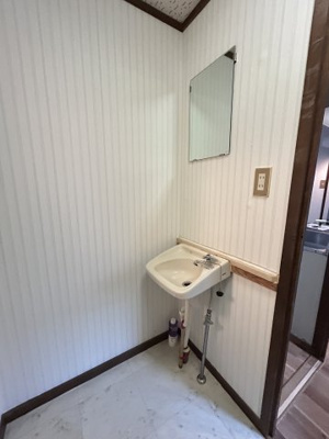 【洗面所】 | コーポ上町A棟