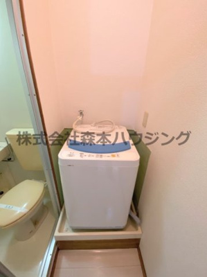 【設備】 | 　グリーンプラザ | 室内洗濯機置き場です