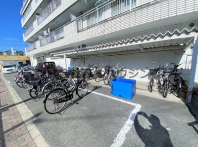 【その他共用部分】 | 　グリーンプラザ | 駐輪場です