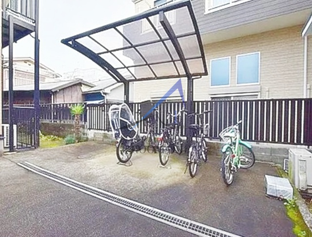 シャルムハイツのその他共用部分|駐輪場です。