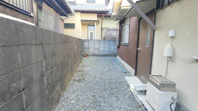 【庭】 | 大冠町1丁目貸家