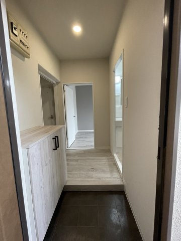 旧）森田マンションの玄関