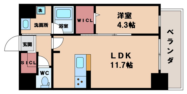 【間取り】 | ブループラス針中野