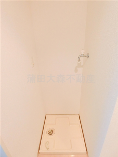 蒲田駅駅近マンションの設備|室内洗濯機置場