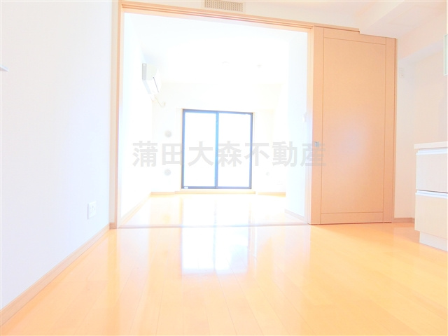 蒲田駅駅近マンションの居間・リビング|DK6.1帖　ダイニングキッチン