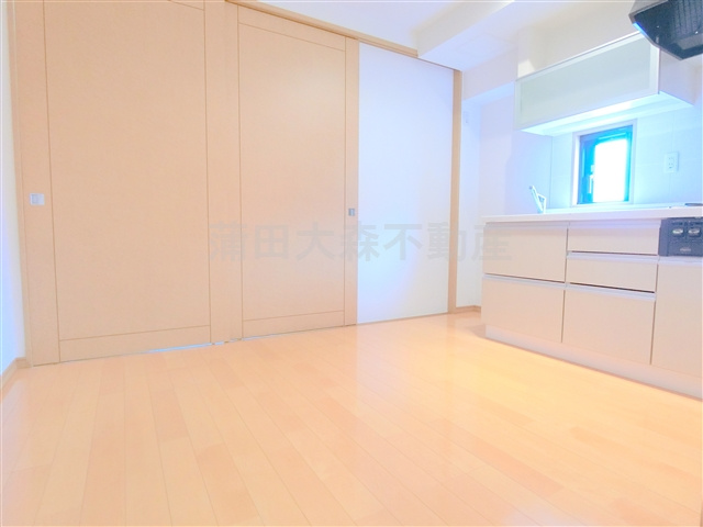 蒲田駅駅近マンションの居間・リビング