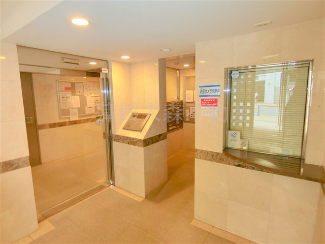 蒲田駅駅近マンションのエントランス