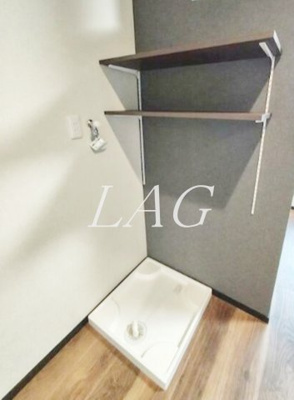 【設備】 | ハウスＴＷＯ | 室内洗濯置き場です。