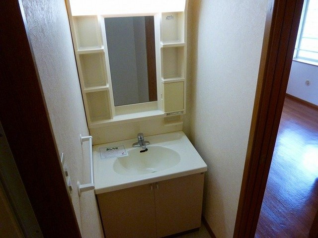 アルトハウススカイメゾンの洗面所|使いやすい洗面所です