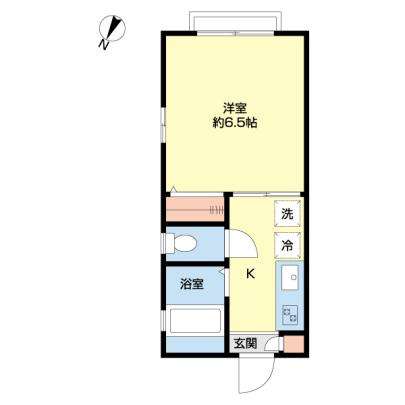 テラス　アオスタの間取り