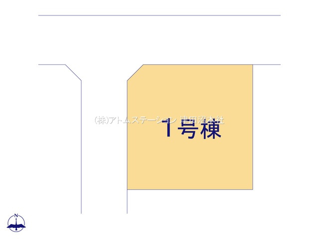 【区画図】 | アトムセレクト八千代市大和田新田24期　1号棟